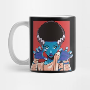 Bride Of Frankenstein Halloween Monster Mug